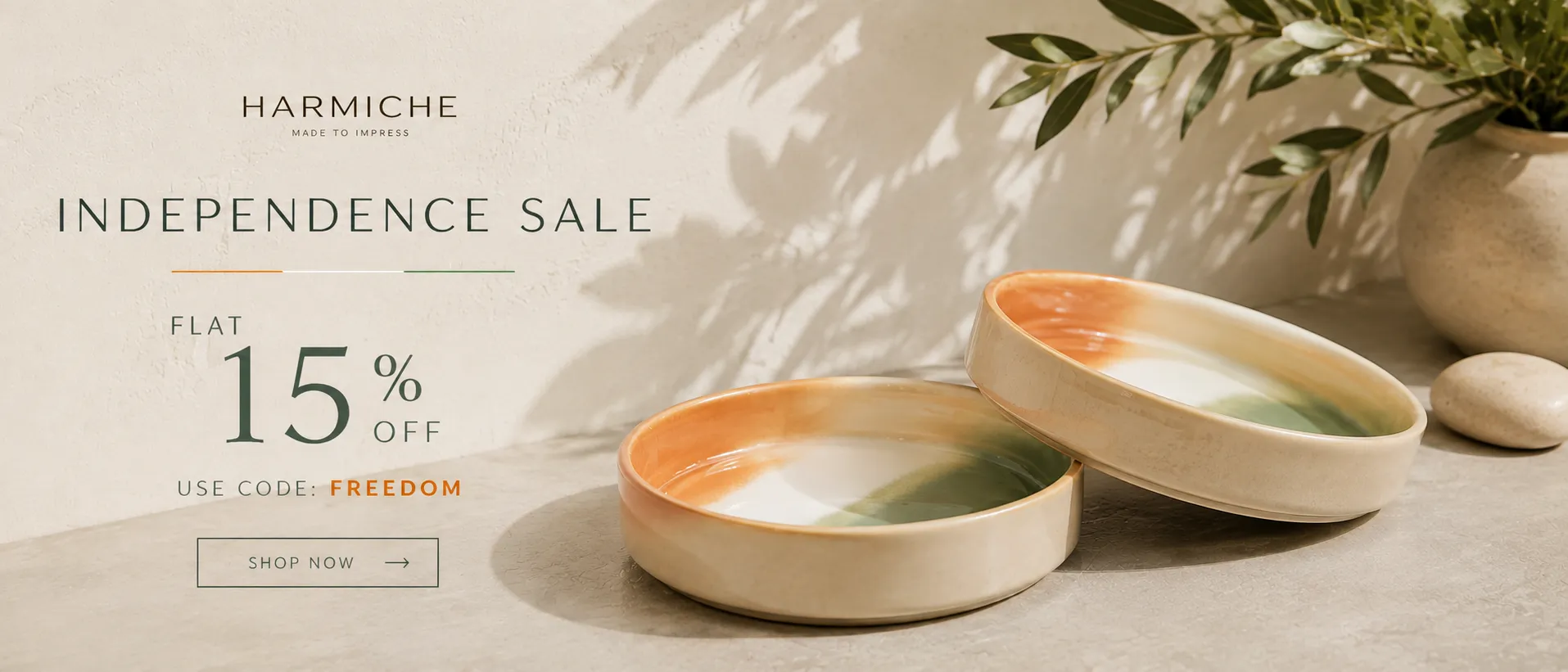 Harmiche Monsoon Sale — Up to 50% off and extra 12% off with code MONSOON