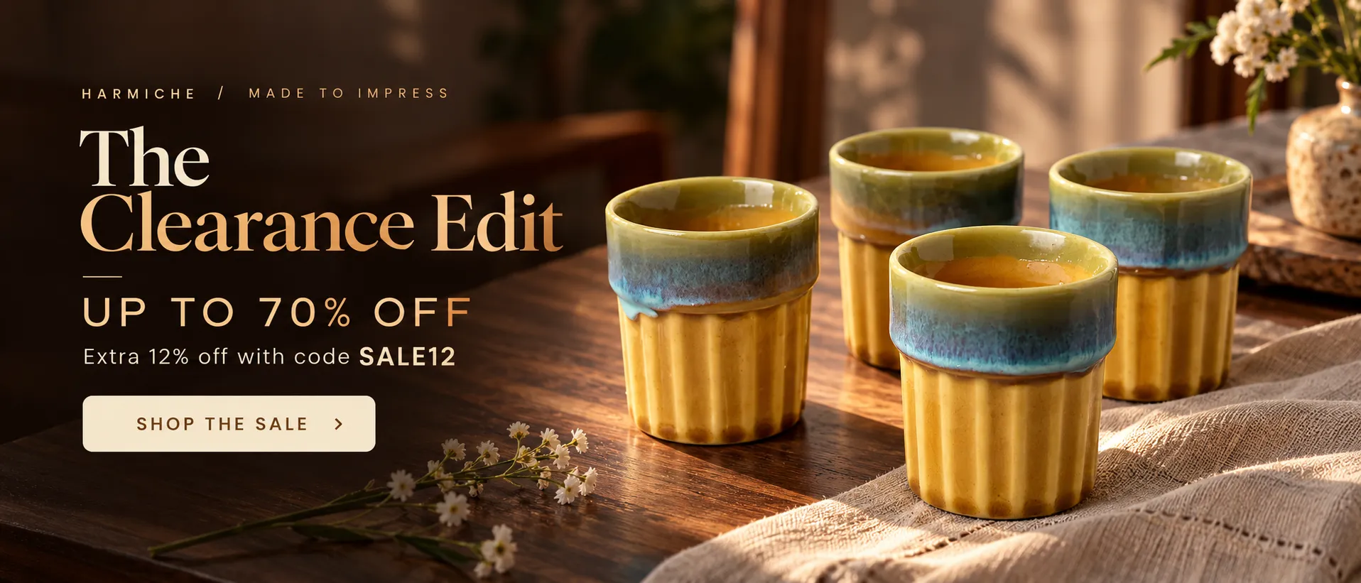 Harmiche Monsoon Sale — Up to 50% off and extra 12% off with code MONSOON